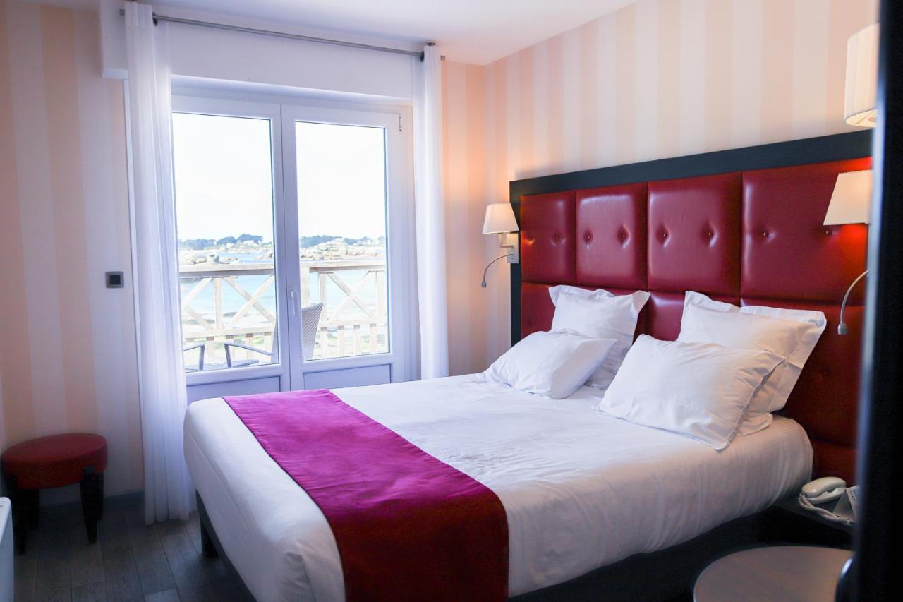 Logis Hôtel Saint Guirec Et De La Plage Perros-Guirec Exterior foto